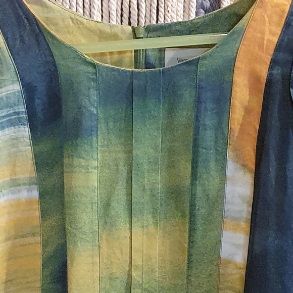 Size S Veronika Maine 55% Silk Sleeveless top - Picture 6 of 7